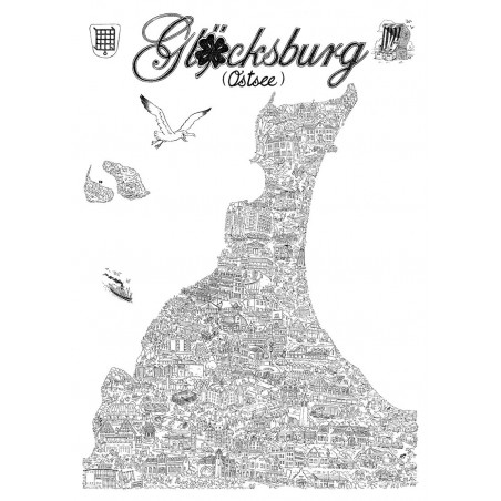 Glücksburg Wimmelbild