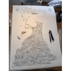 Glücksburg Wimmelbild